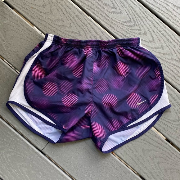Nike Drifit Athletic Shorts Purple 